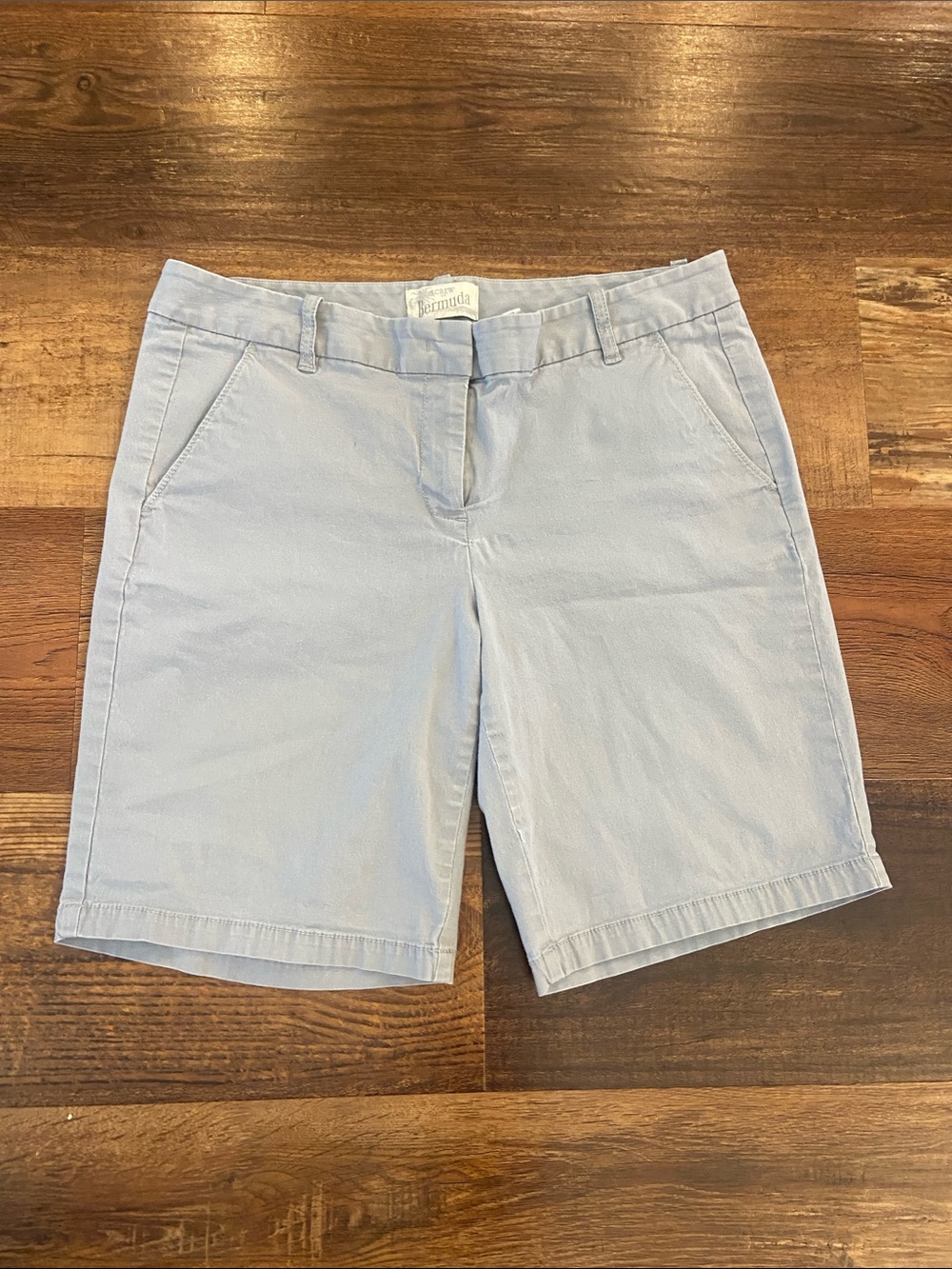 J. Crew Light Blue Bermuda Shorts